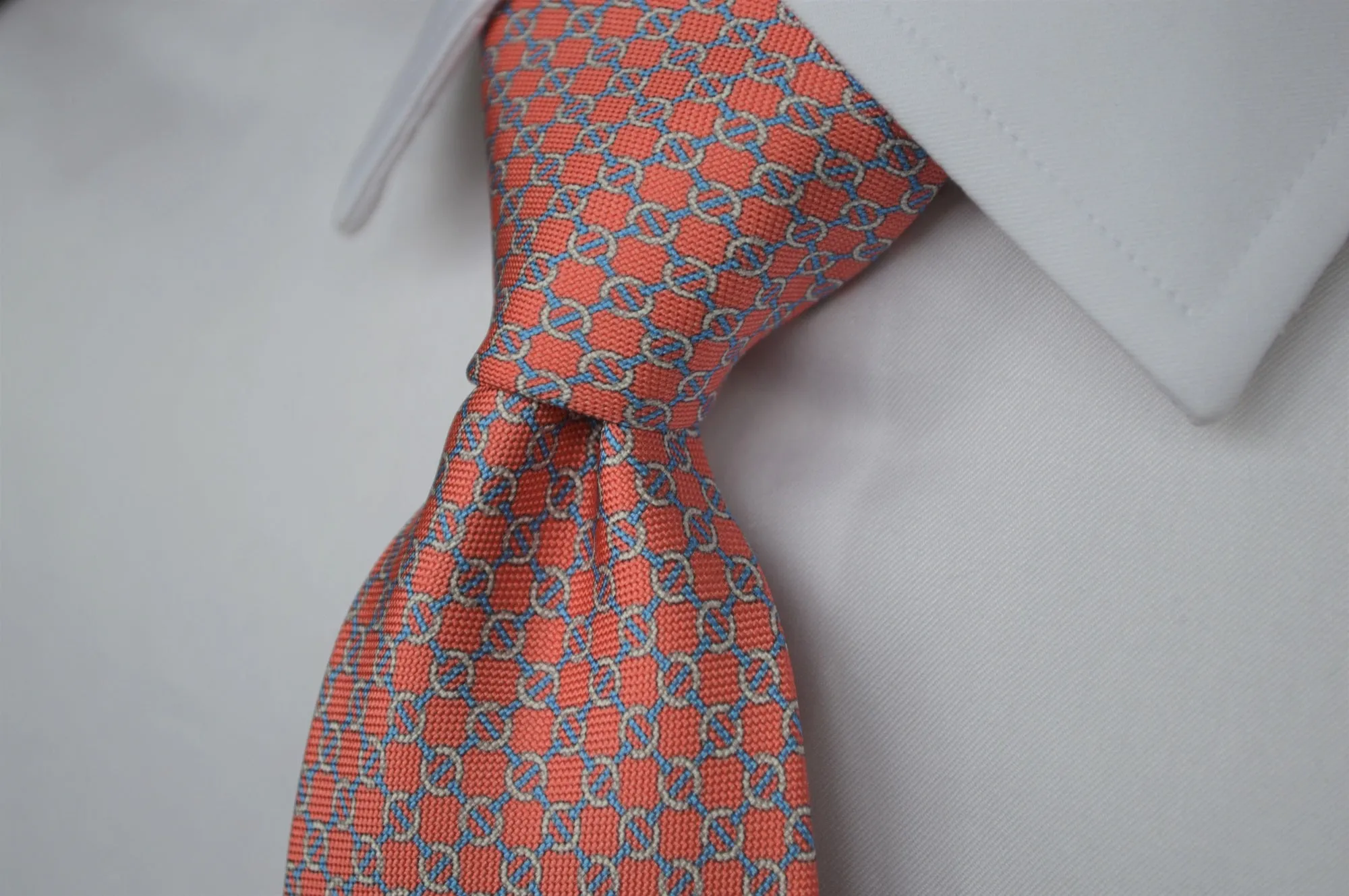 Rawlins Panama Link Tie Red sold by Mountain & Sackett product image thumbnail 2