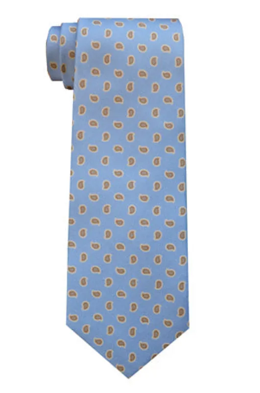 Davidson Pine Tie Blue sold by Mountain & Sackett