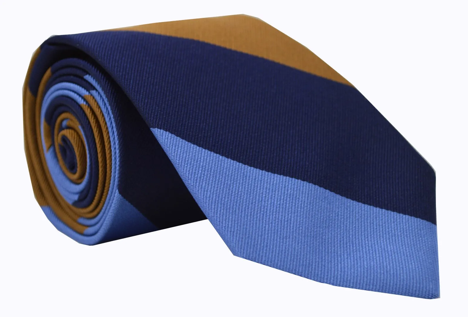 Harrison Striped Tie Copper sold by Mountain & Sackett
