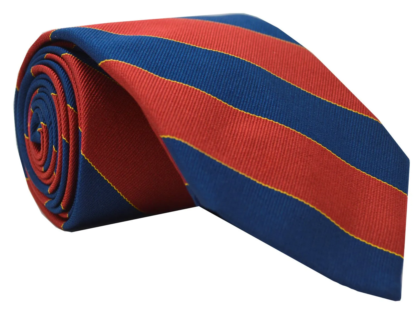 Murray Striped Tie Red sold by Mountain & Sackett