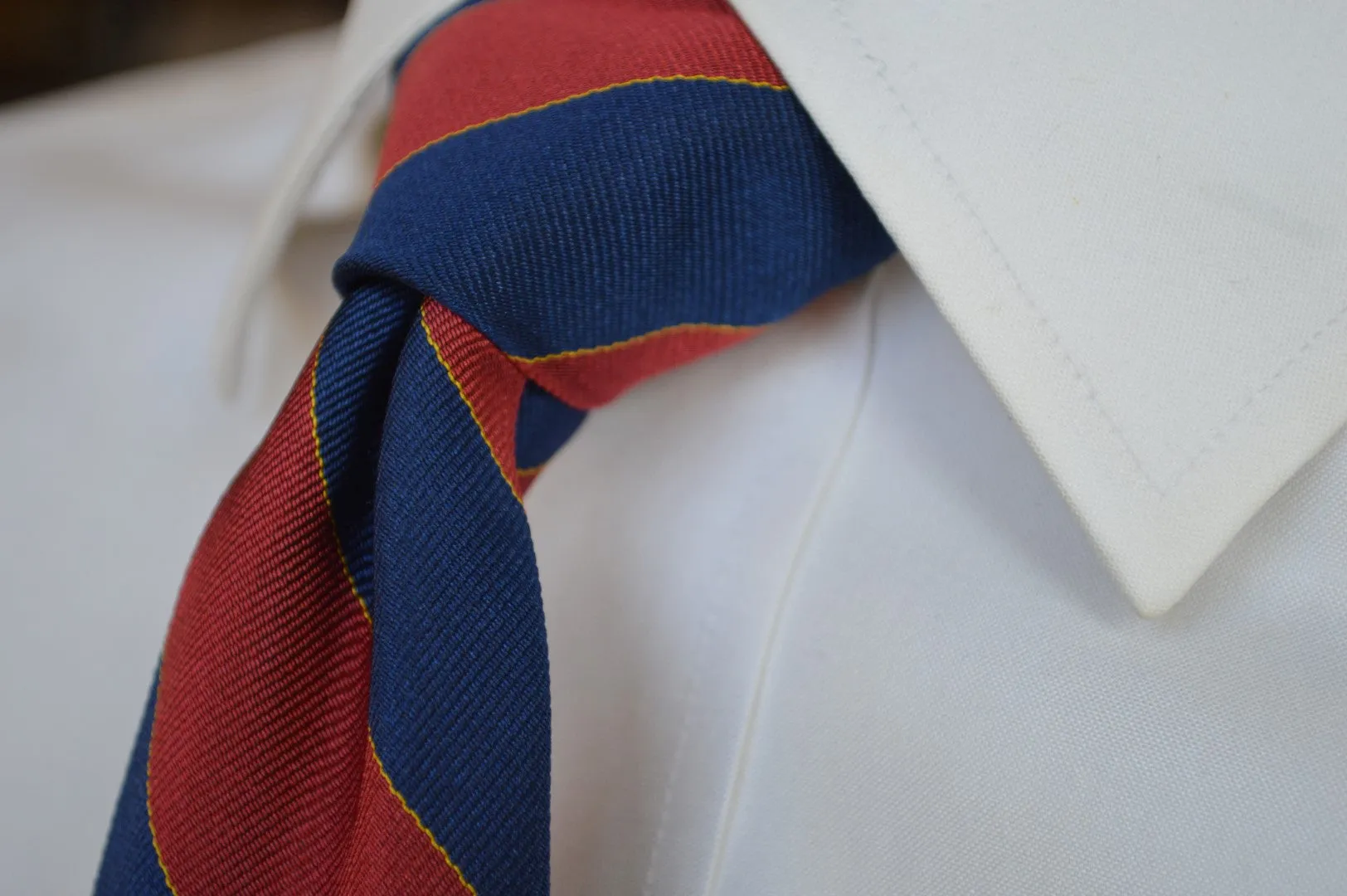 Murray Striped Tie Red sold by Mountain & Sackett product image thumbnail 4