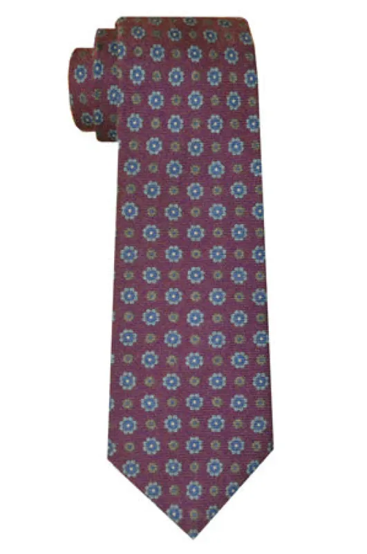 Graham Foulard Tie Wine sold by Mountain & Sackett