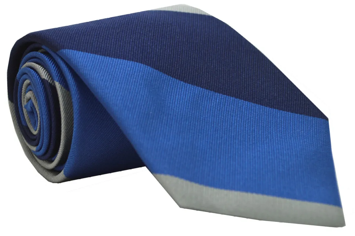 Harrison Striped Tie Gray sold by Mountain & Sackett