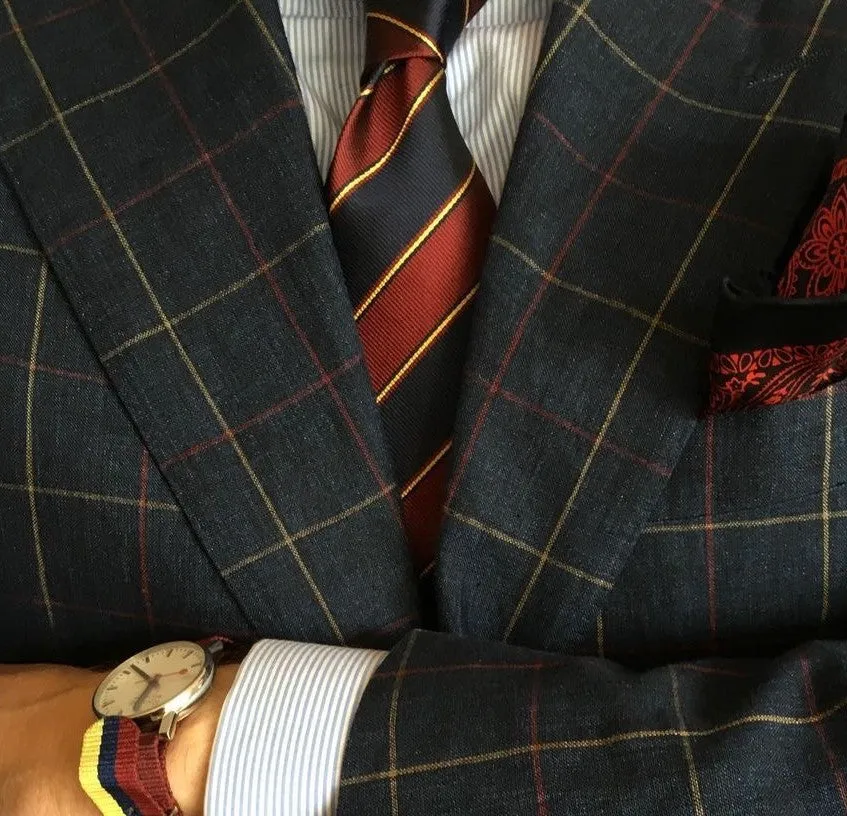 Old Albanians Regimental Tie sold by Mountain & Sackett product image thumbnail 2