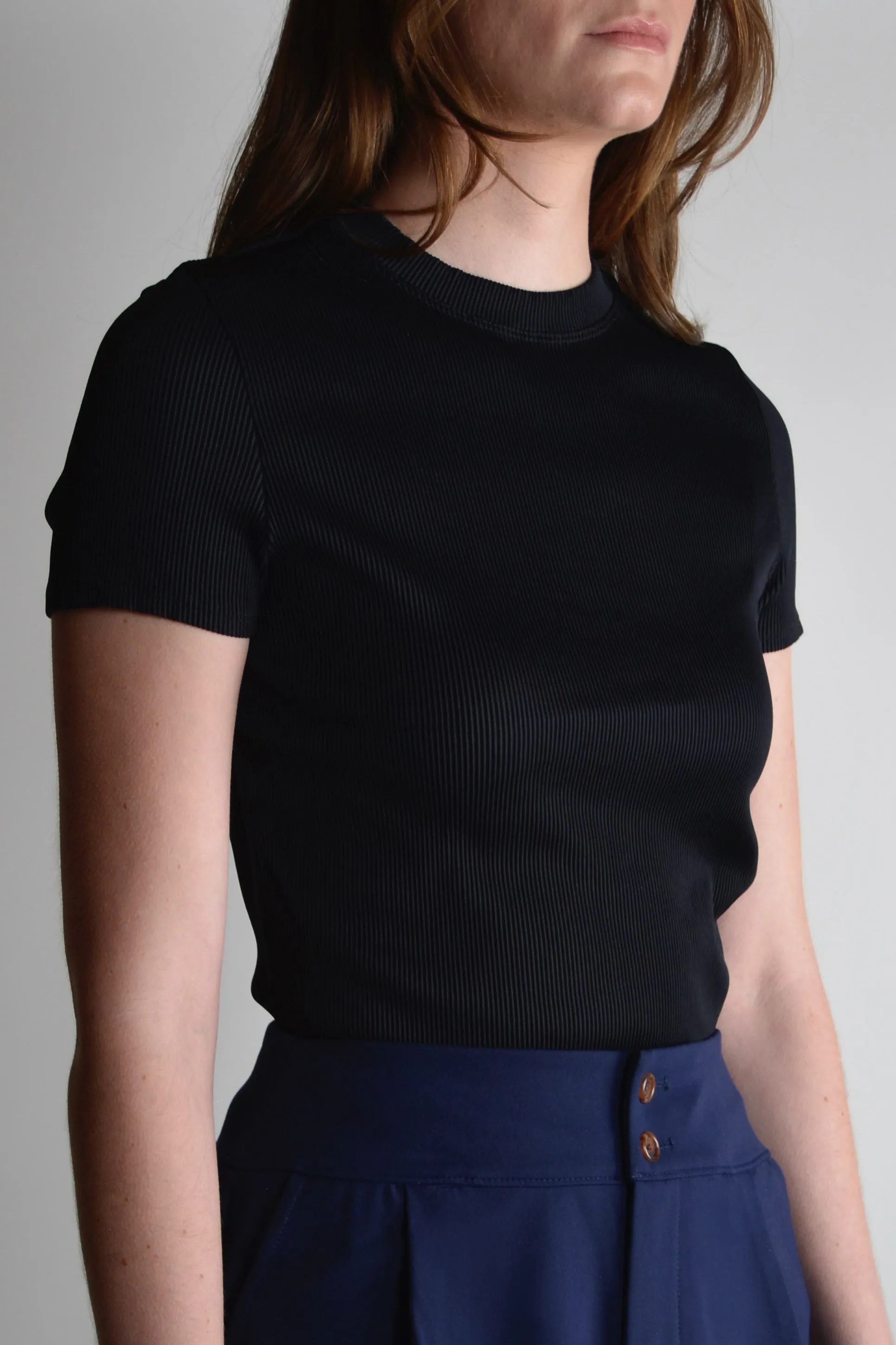 THE BRIDGETTE TEE NOIR sold by The Garde product image thumbnail 2