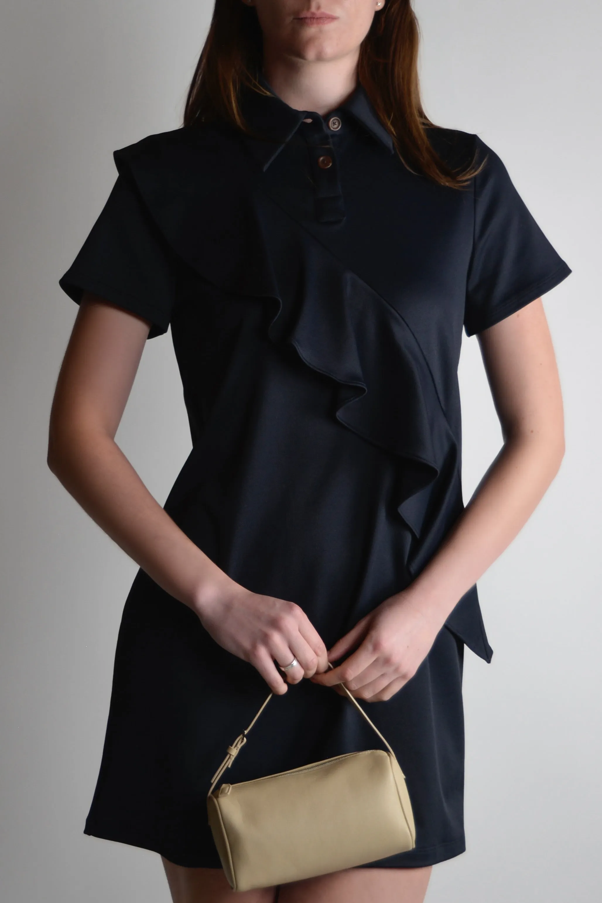 THE AUDREY DRESS NOIR sold by The Garde