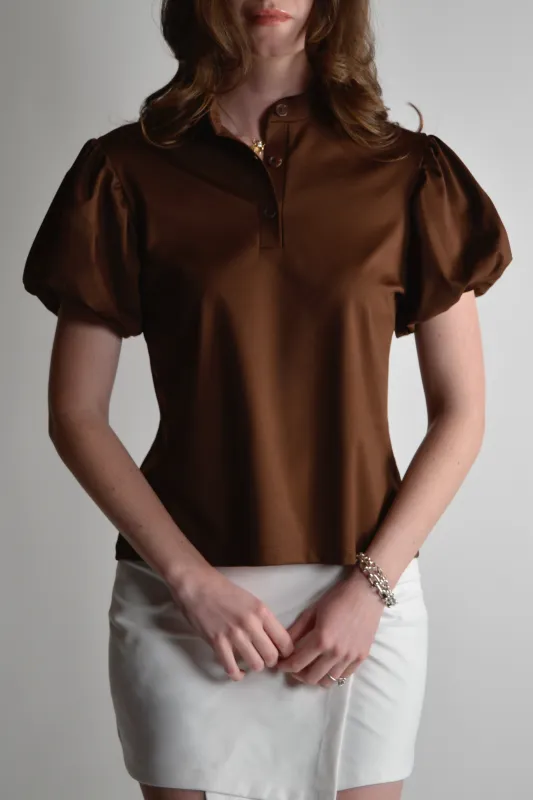 THE SOFIA POLO ESPRESSO sold by The Garde