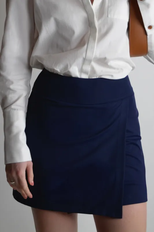THE JANE SKIRT NAVY sold by The Garde