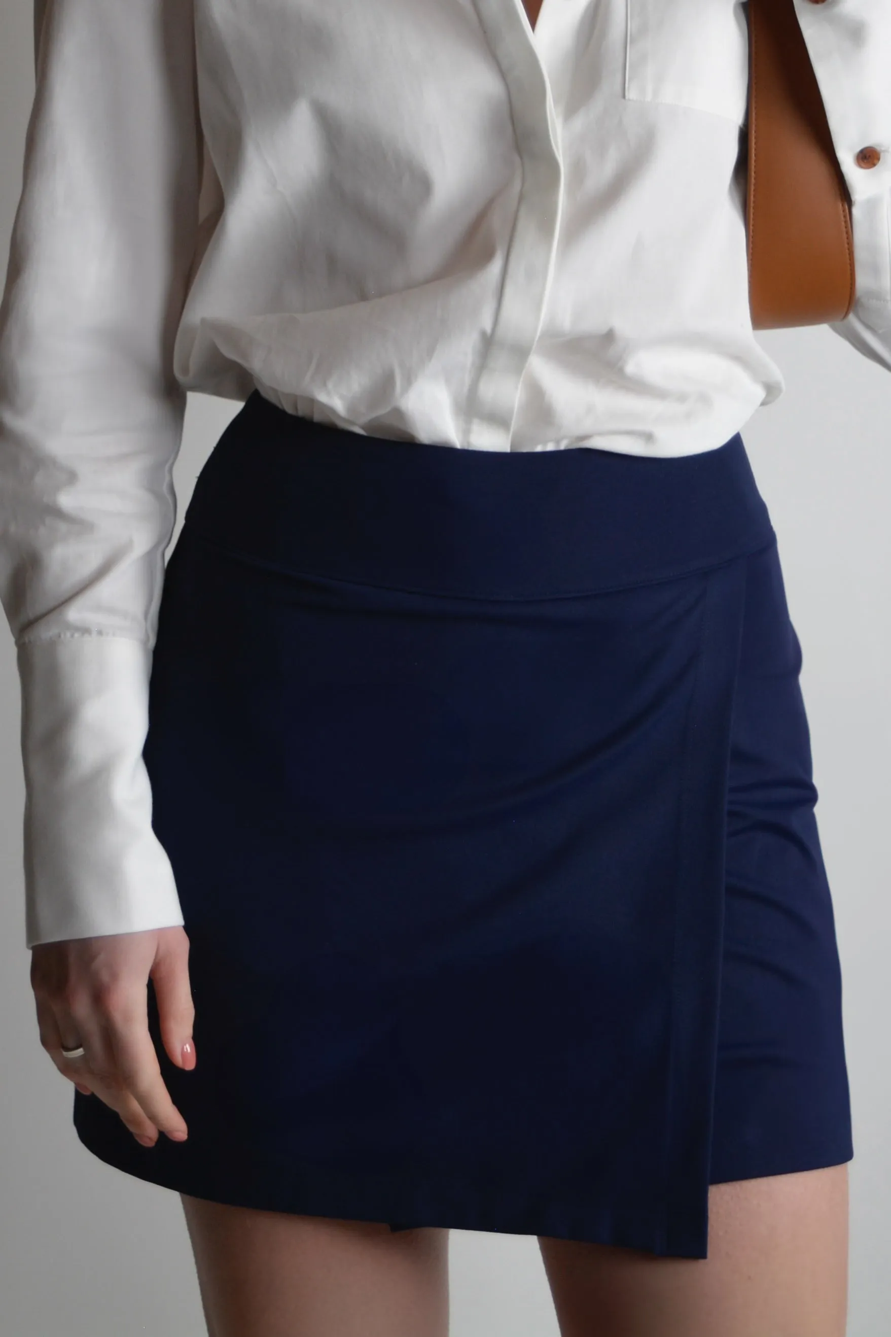 THE JANE SKIRT NAVY sold by The Garde