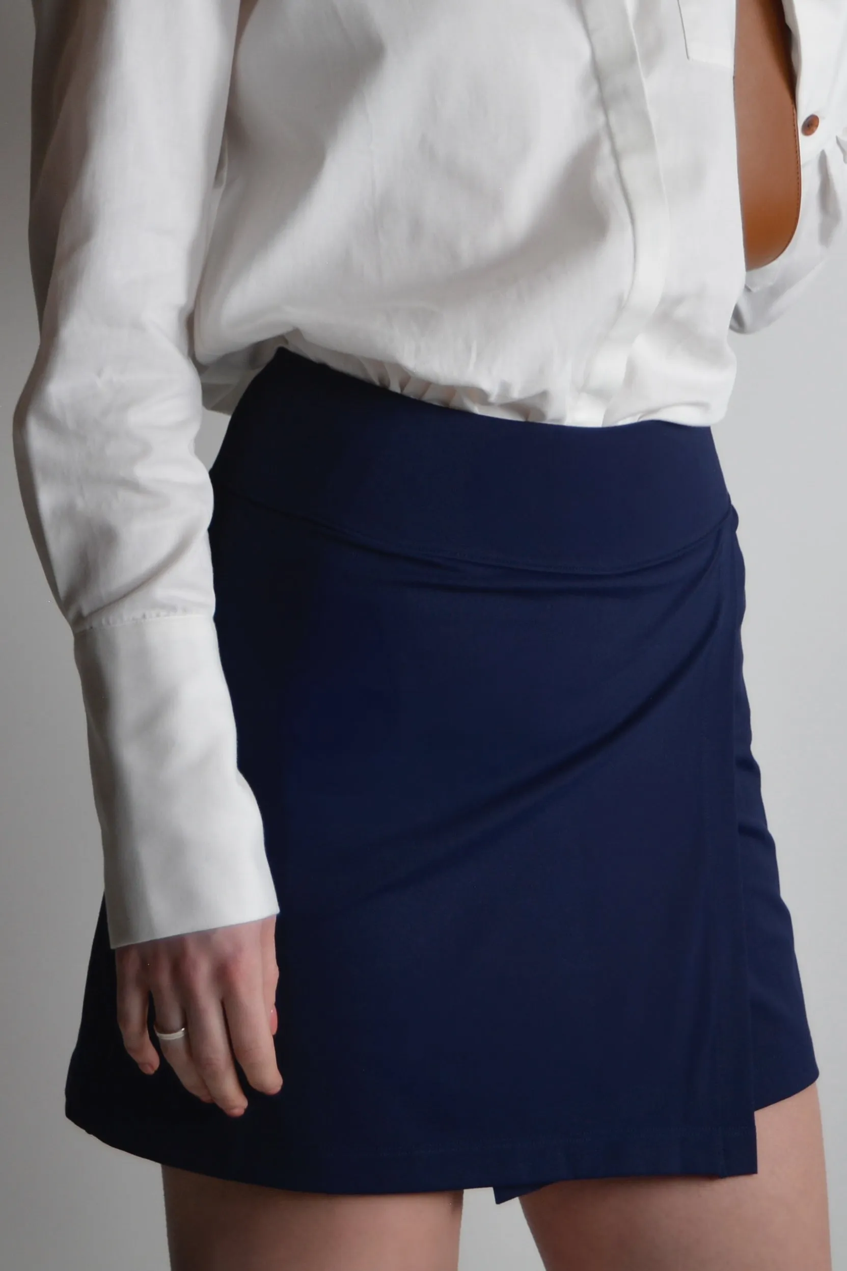 THE JANE SKIRT NAVY sold by The Garde product image thumbnail 2