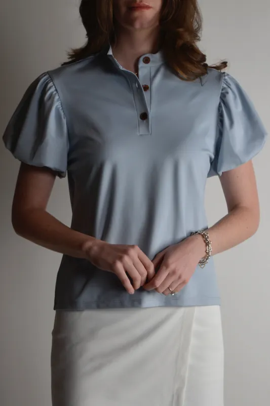 THE SOFIA POLO GLACIER sold by The Garde