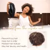 Double Layer Butter Satin Bonnet | Black sold by YANIBEST