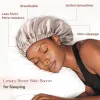 Reversible Satin Bonnet with Scrunchie| Champagne sold by YANIBEST