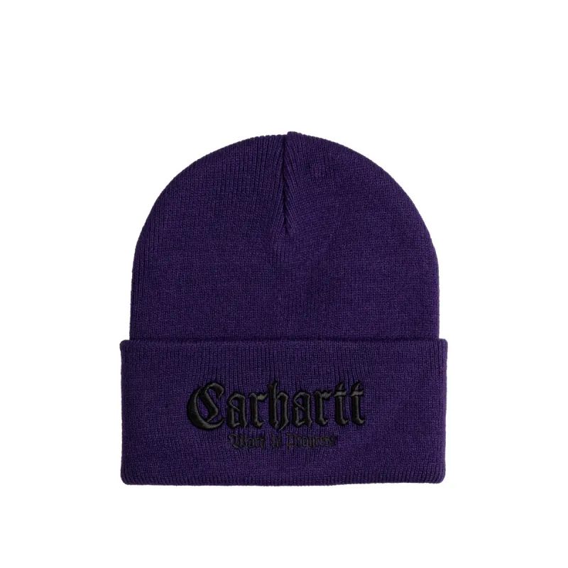 Carhartt WIP	Onyx Beanie sold by Asphalt Gold