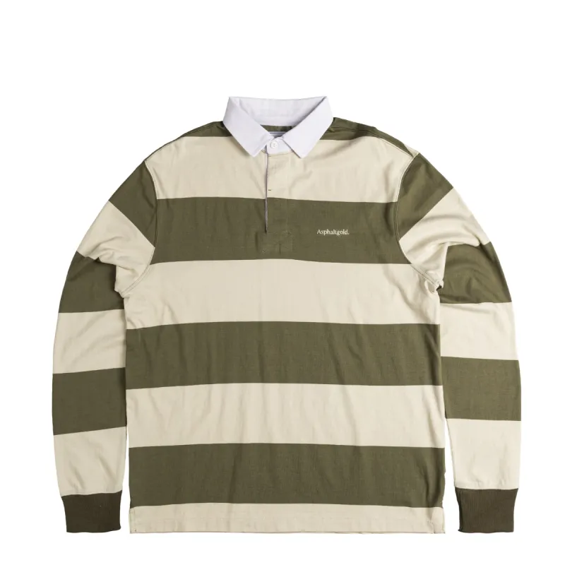 Asphaltgold *Never Enough.* Rugby Shirt sold by Asphalt Gold