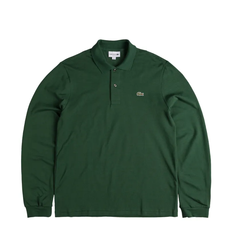 Lacoste Long Sleeve Cotton Polo Shirt sold by Asphalt Gold