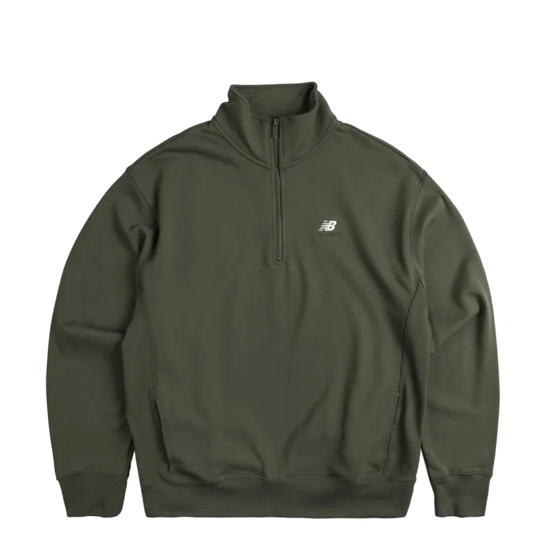 New Balance Athletics Remastered French Terry Quarter Zip sold by Asphalt Gold
