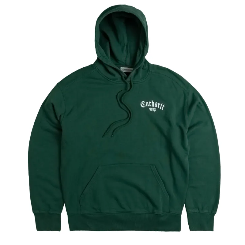 Carhartt WIP Onyx Script Hoodie sold by Asphalt Gold