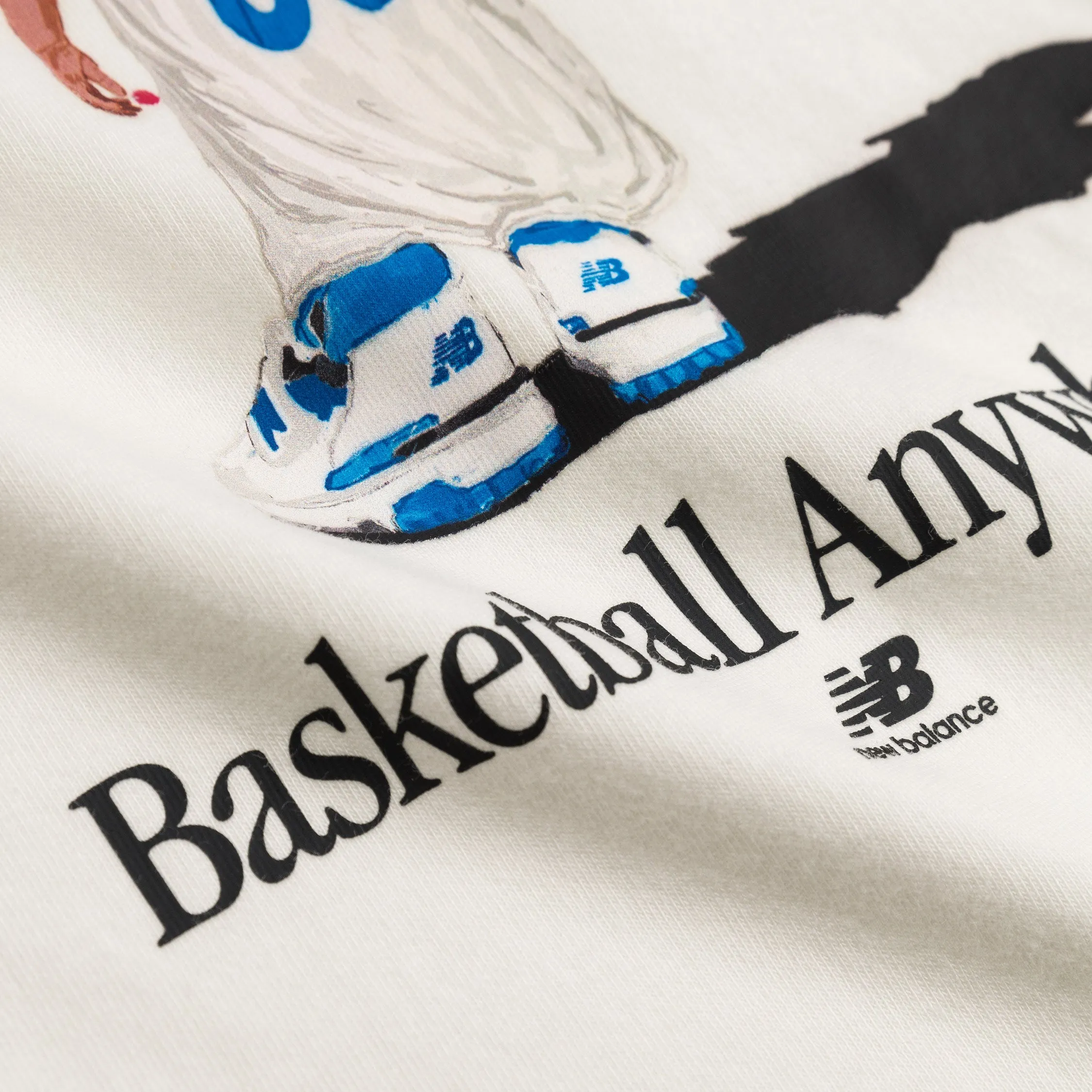 New Balance Hoops Graphic T-Shirt sold by Asphalt Gold product image thumbnail 3