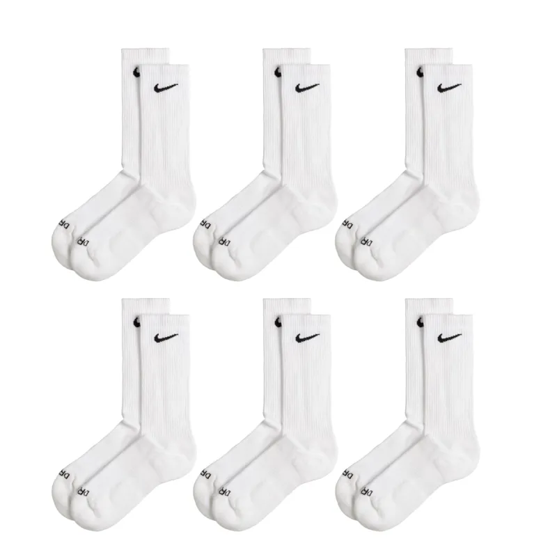 Nike Everyday Plus Cushioned Crew Socks 6 Pack sold by Asphalt Gold