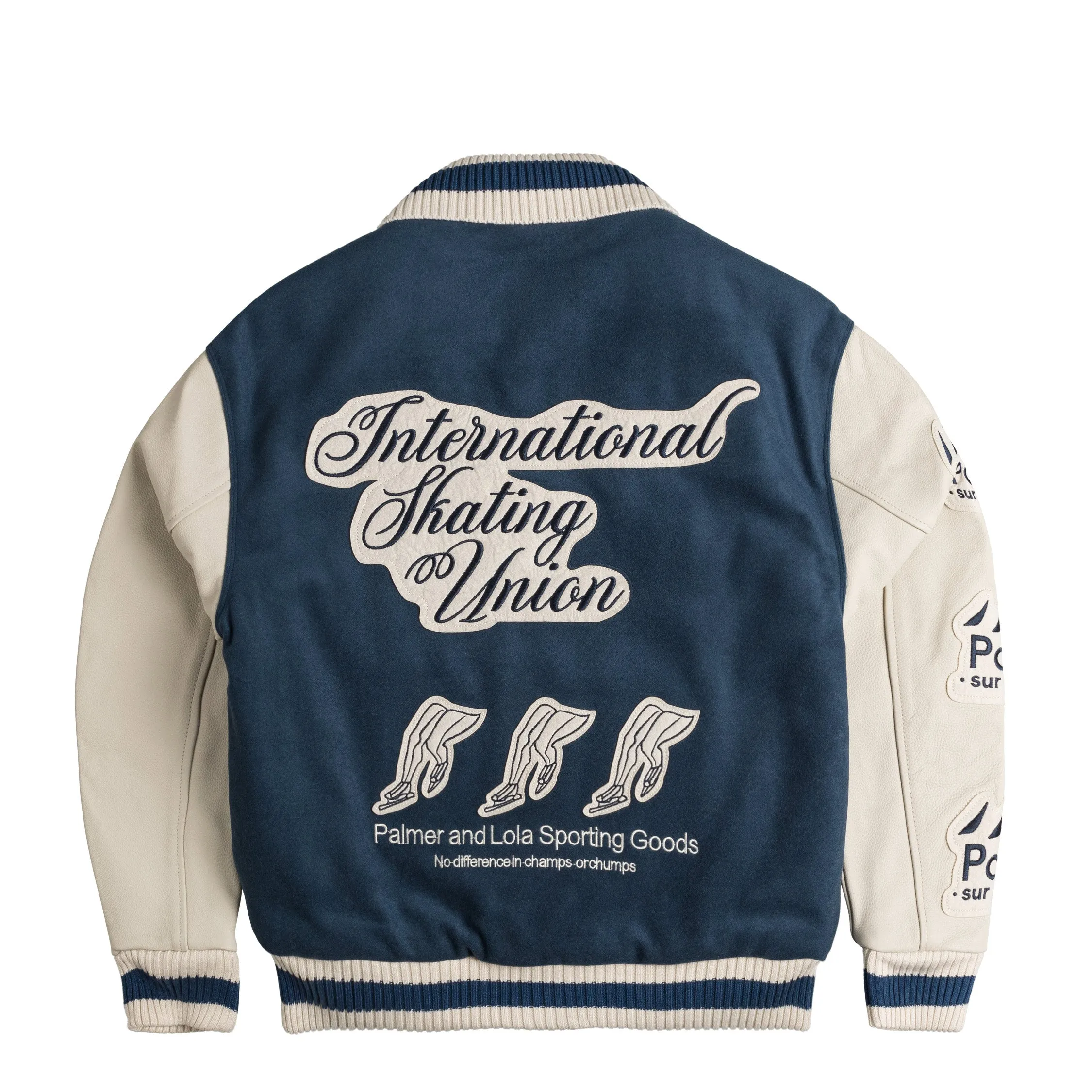 PAL Sporting Goods International Skating Union Varsity Jacket sold by Asphalt Gold product image thumbnail 3