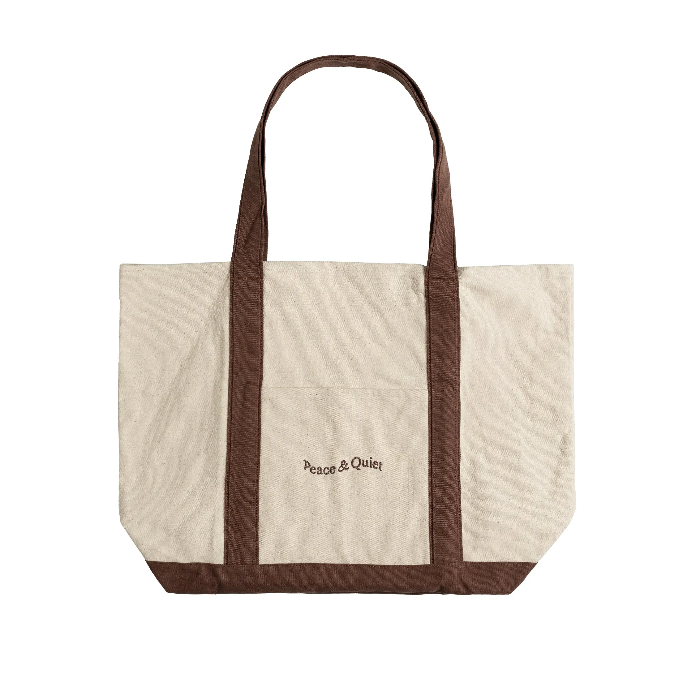 Museum of Peace & Quiet Wordmark Boat Tote sold by Asphalt Gold