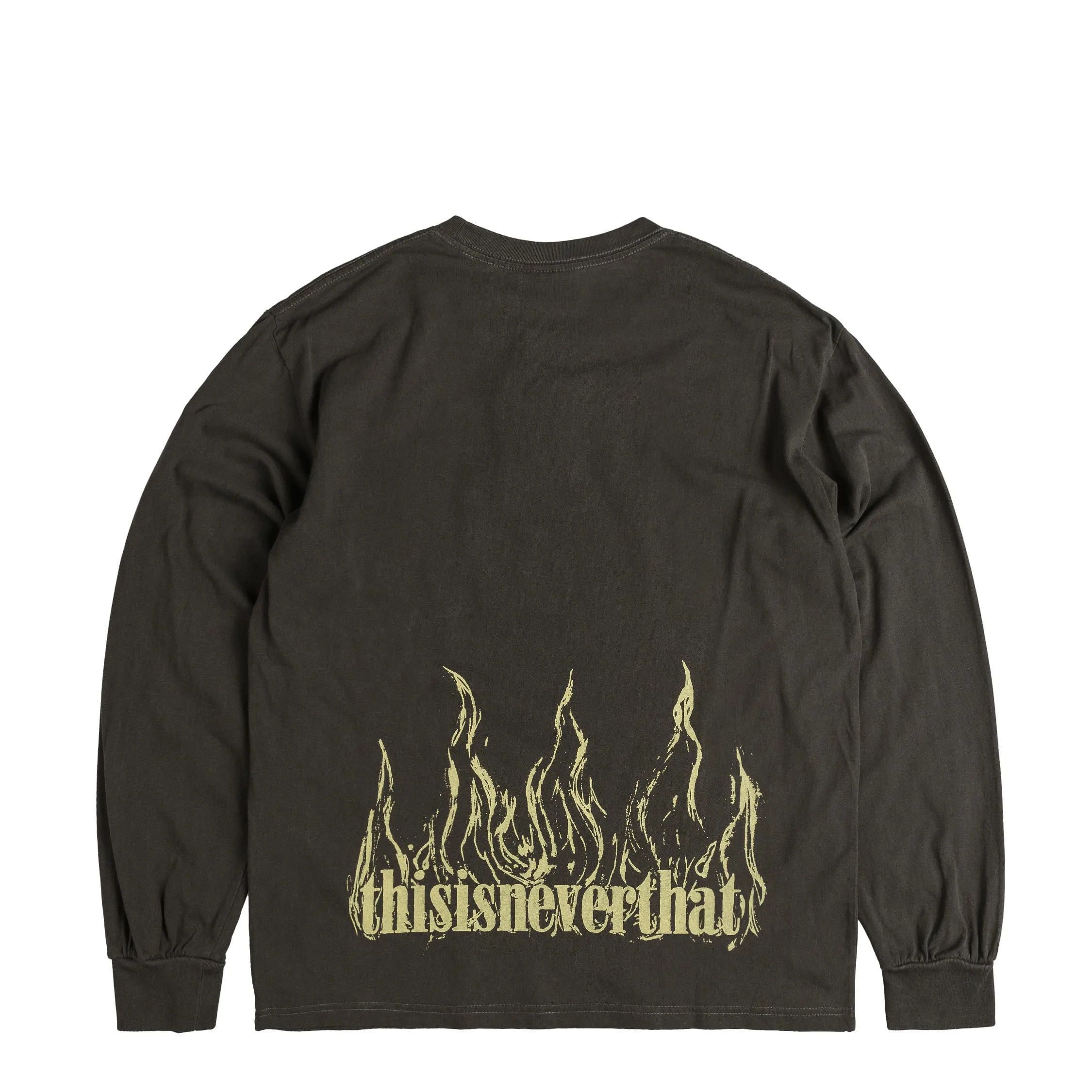 thisisneverthat Flame Onyx L/S Tee sold by Asphalt Gold product image thumbnail 3