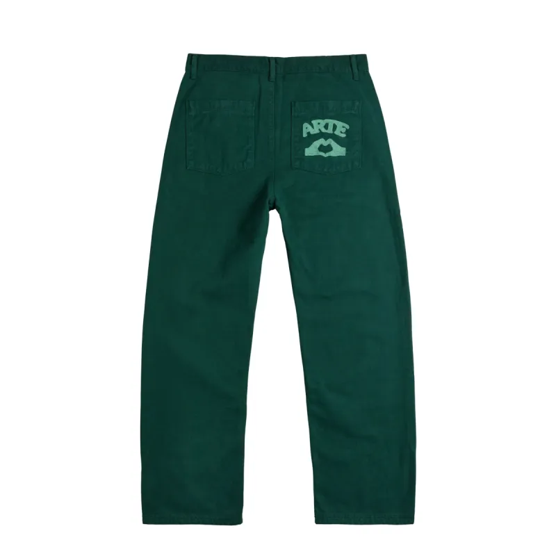 Arte Antwerp Paul Pocket Logo Pants sold by Asphalt Gold