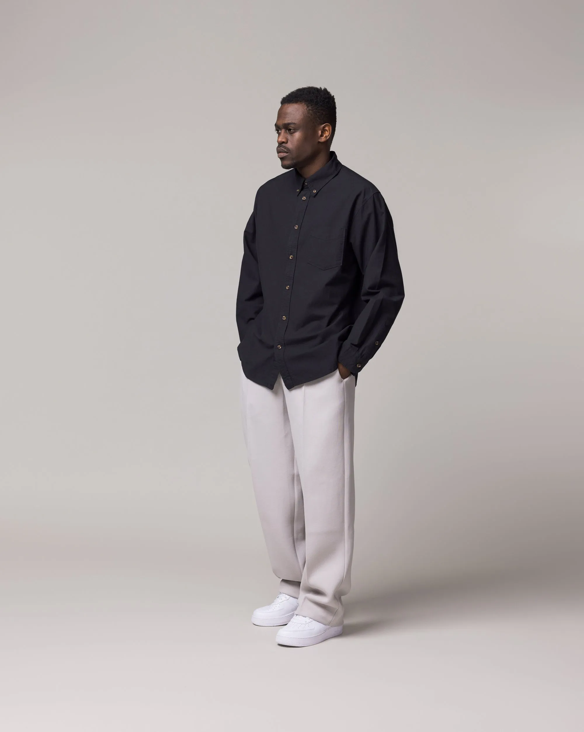Nike Life Oxford Button-Down Longsleeve sold by Asphalt Gold product image thumbnail 2