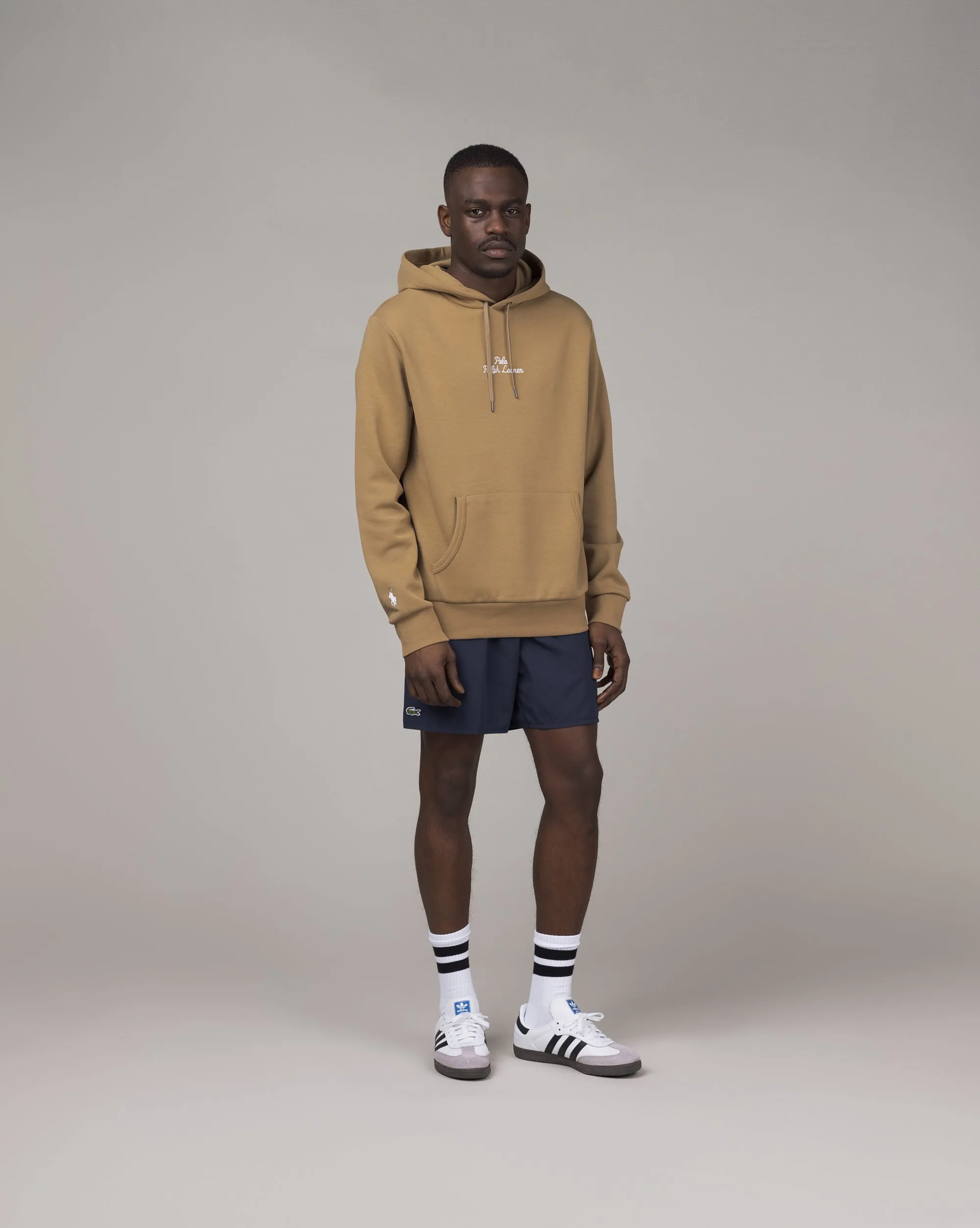 Polo Ralph Lauren Logo Double-Knit Hoodie sold by Asphalt Gold product image thumbnail 2