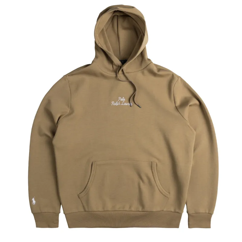 Polo Ralph Lauren Logo Double-Knit Hoodie sold by Asphalt Gold