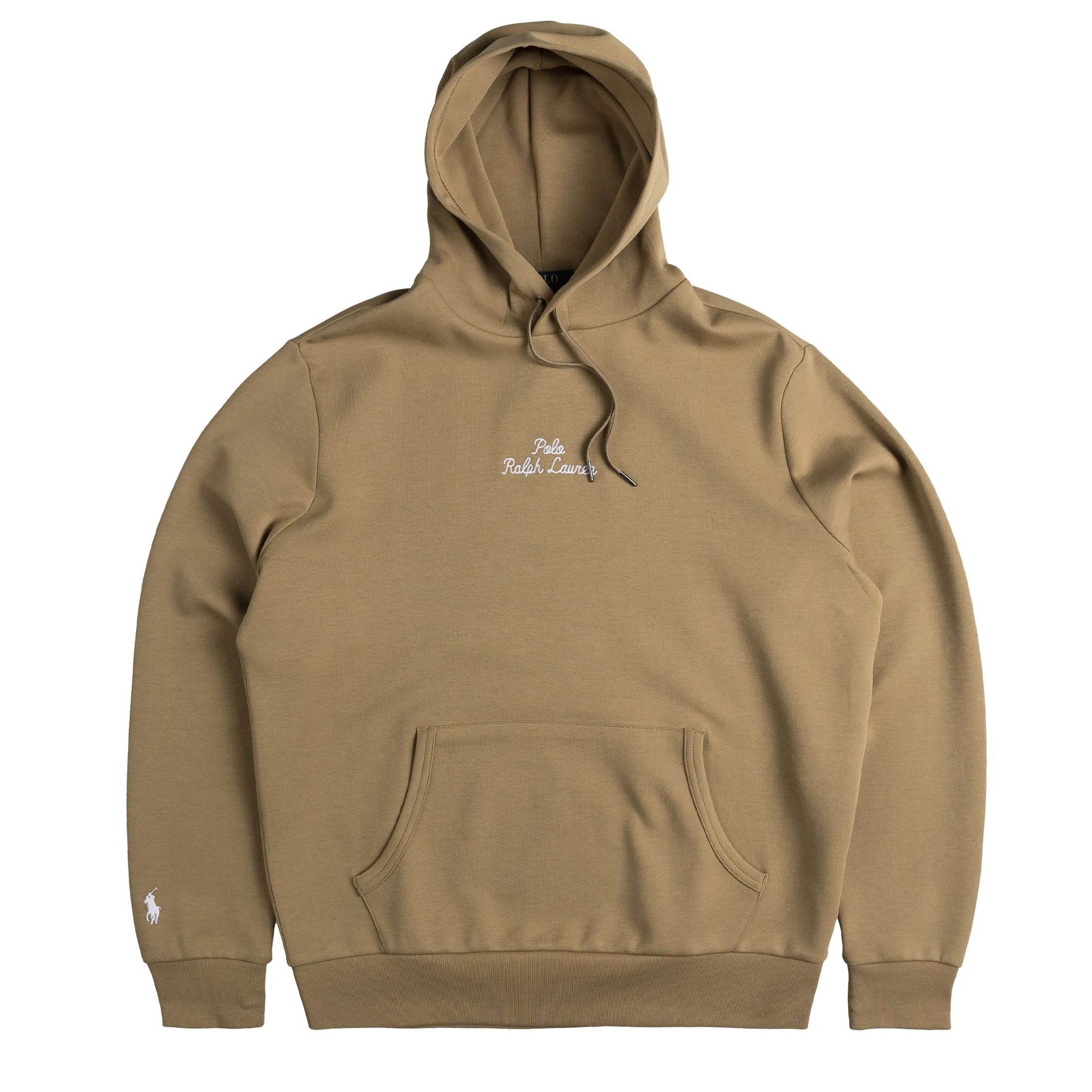 Polo Ralph Lauren Logo Double-Knit Hoodie sold by Asphalt Gold