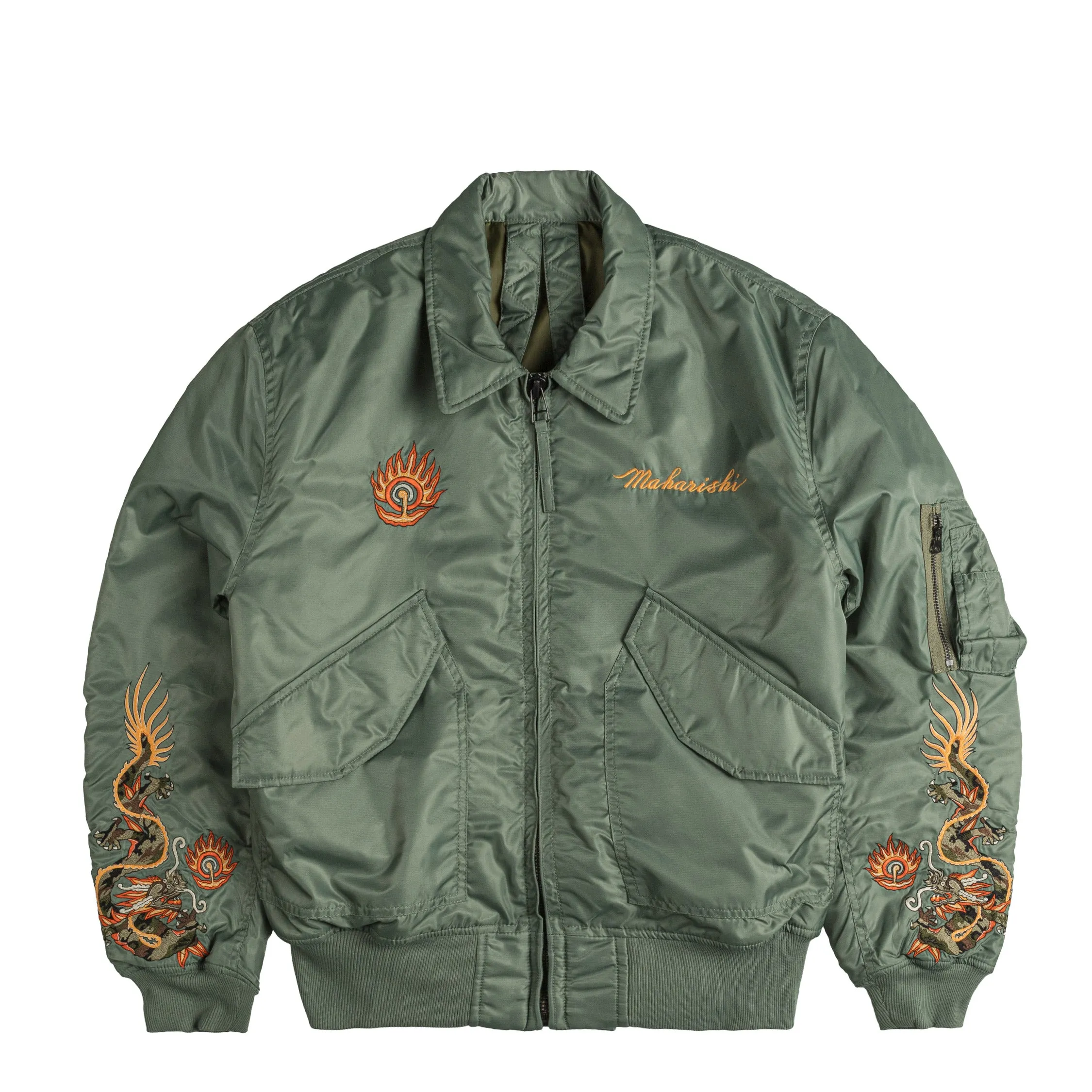 Maharishi Dragon CWU-45 Flight Jacket sold by Asphalt Gold