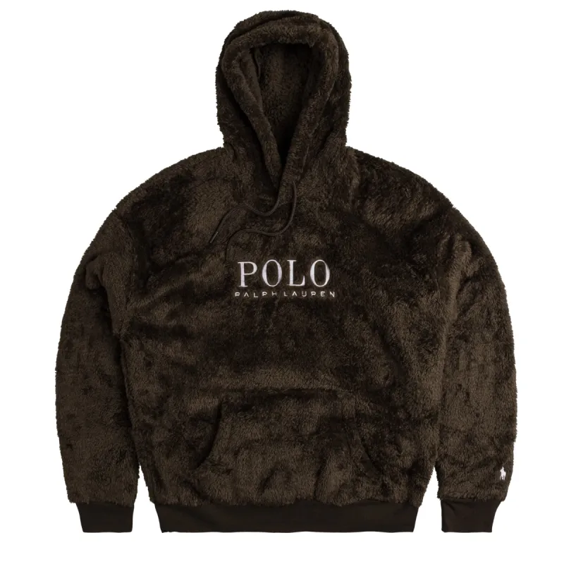 Polo Ralph Lauren	Logo Pile Fleece Hoodie sold by Asphalt Gold