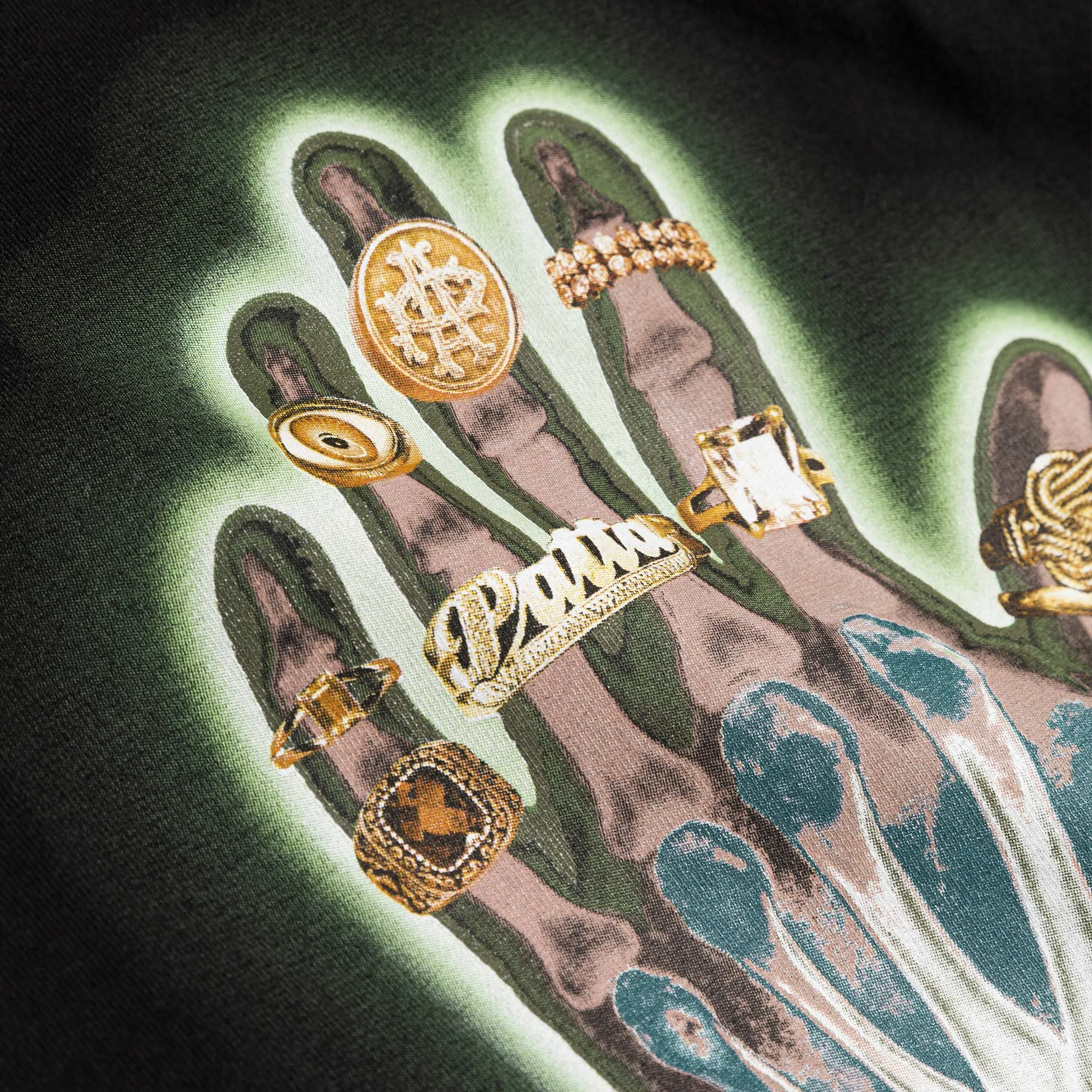 Patta Healing Hands T-Shirt sold by Asphalt Gold product image thumbnail 3