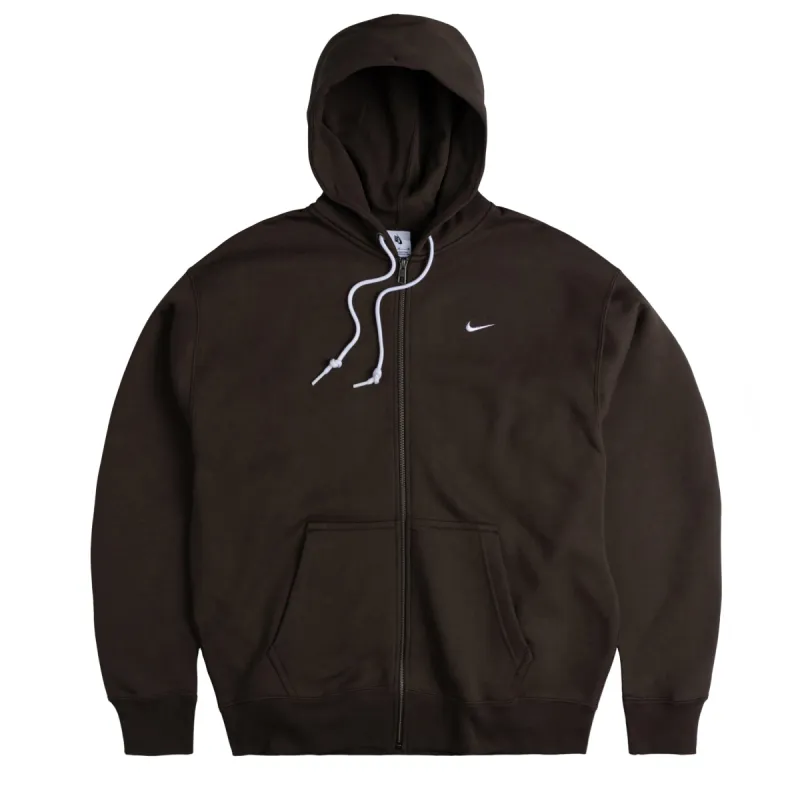 Nike Solo Swoosh Full-Zip Hoodie sold by Asphalt Gold