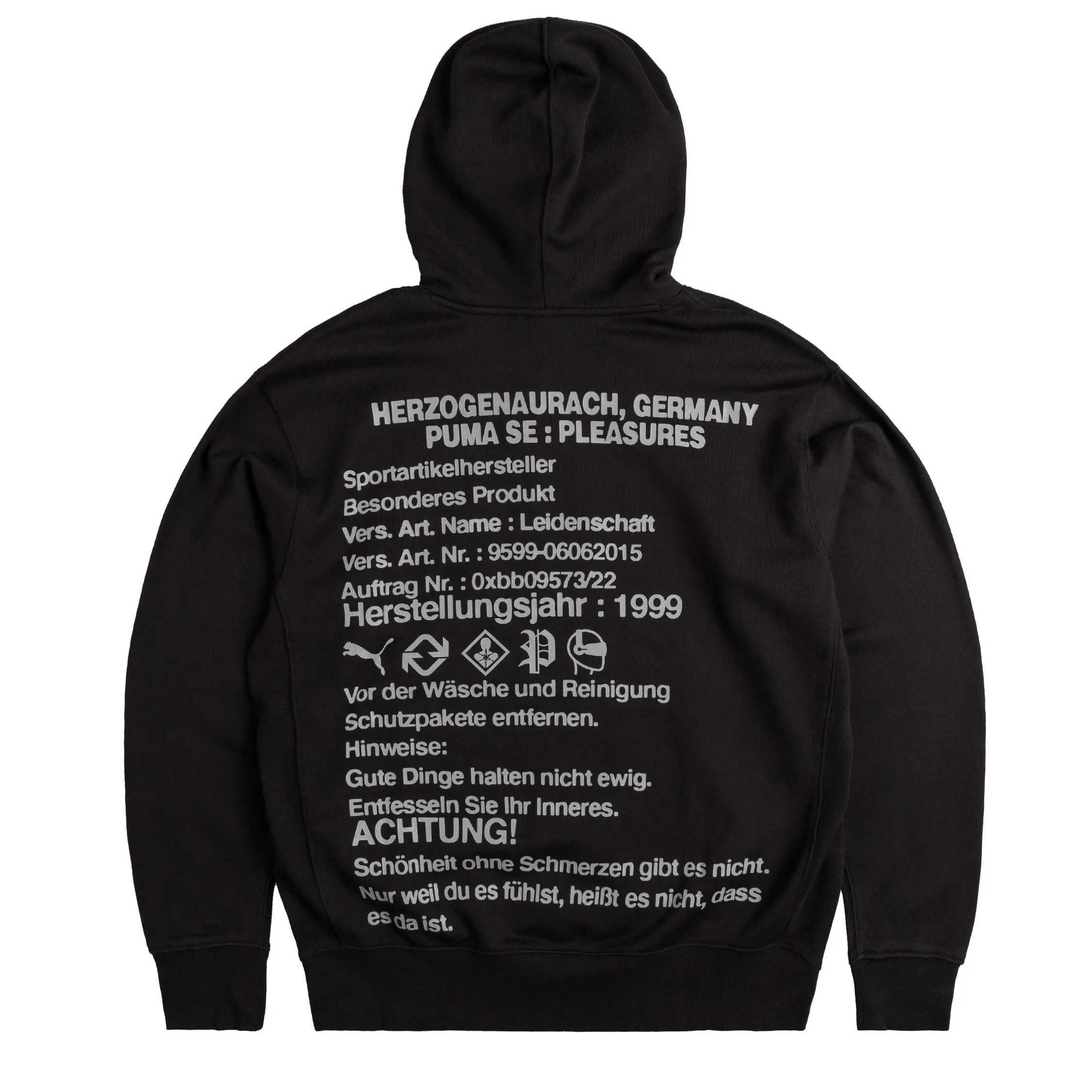 Puma x Pleasures Graphic Hoodie sold by Asphalt Gold product image thumbnail 2