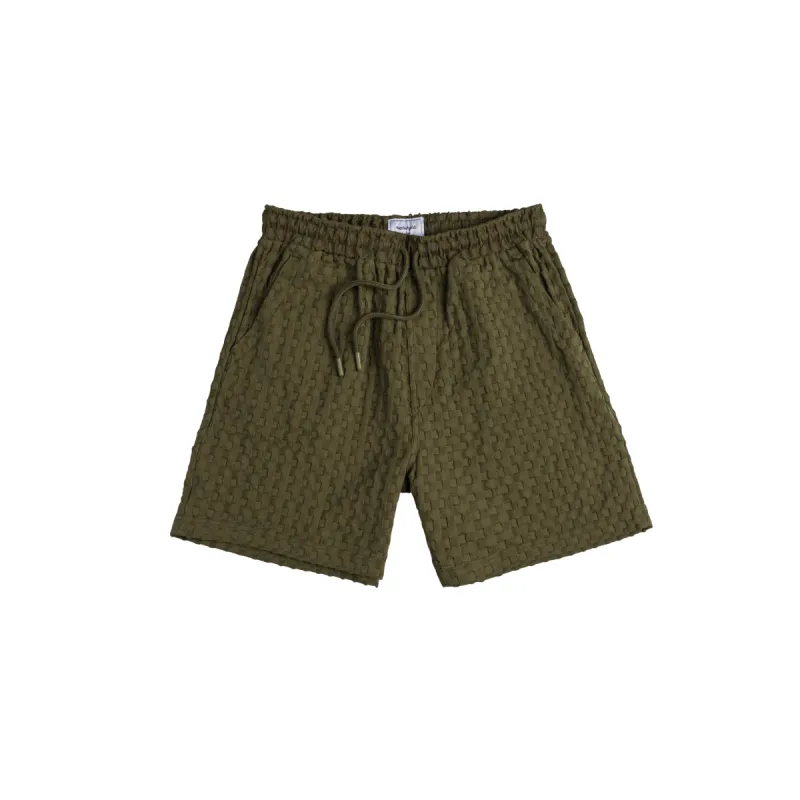 Asphaltgold Waffle Shorts sold by Asphalt Gold