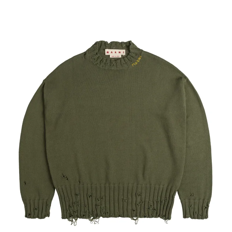 Marni Twisted Crewneck Sweater sold by Asphalt Gold
