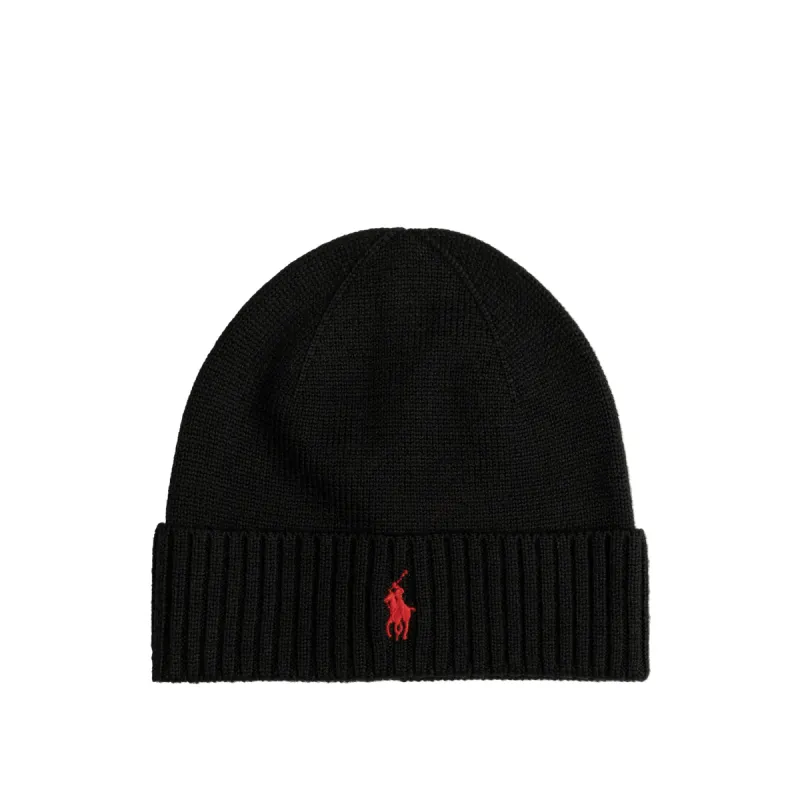 Polo Ralph Lauren Signature Pony Wool Beanie sold by Asphalt Gold
