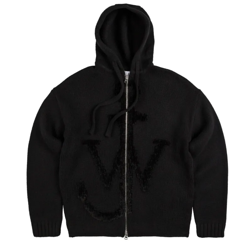 JW Anderson Anchor Logo Zip-Hoodie sold by Asphalt Gold