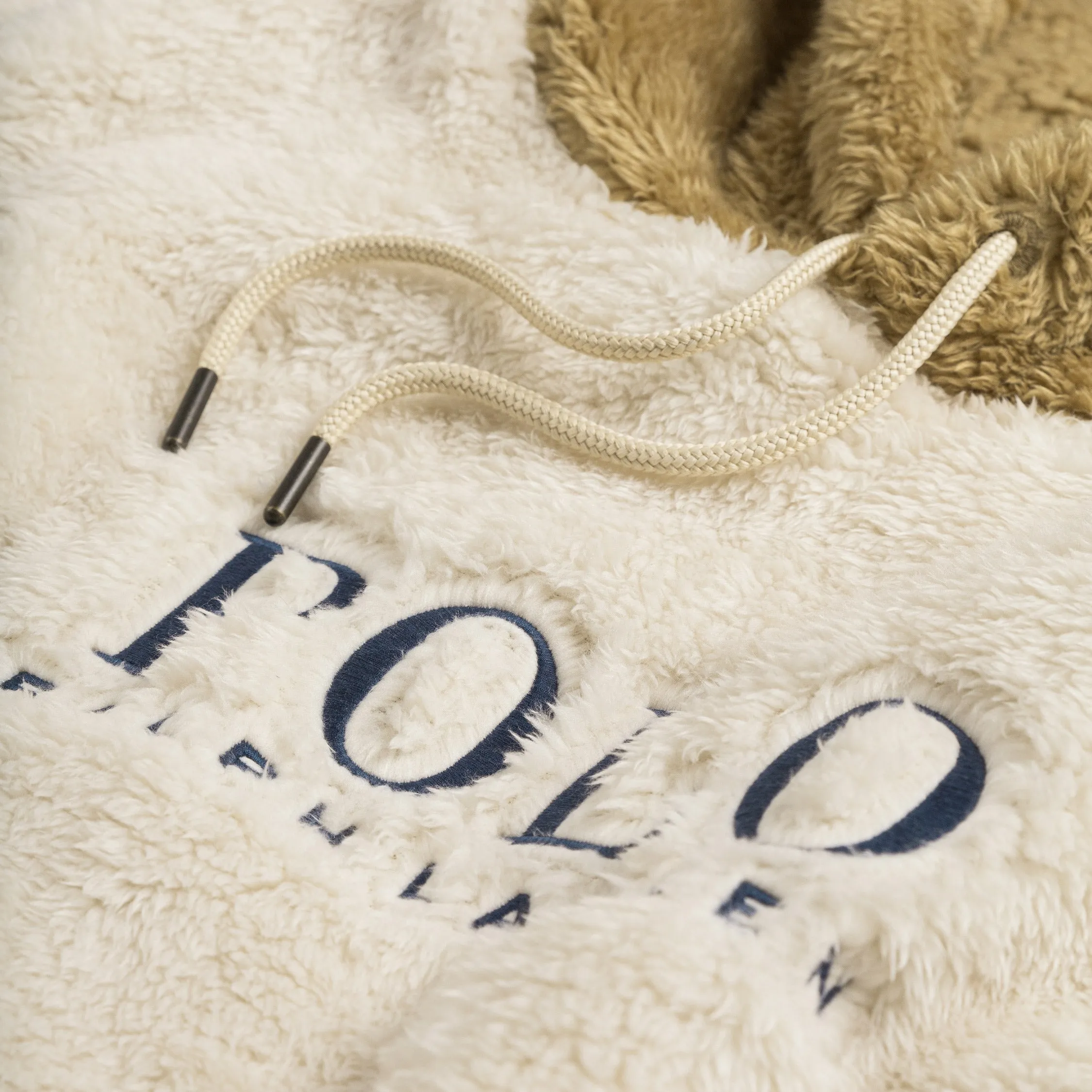 Polo Ralph Lauren	Logo Pile Fleece Hoodie sold by Asphalt Gold product image thumbnail 4