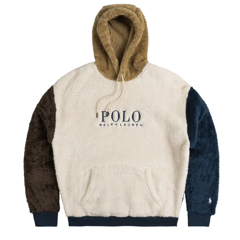 Polo Ralph Lauren	Logo Pile Fleece Hoodie sold by Asphalt Gold