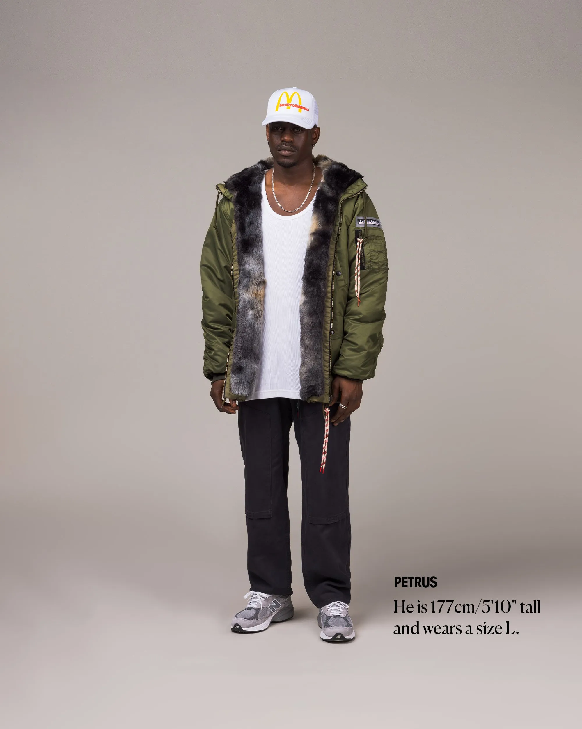 Aries Reversible Nylon Flight Parka sold by Asphalt Gold product image thumbnail 2