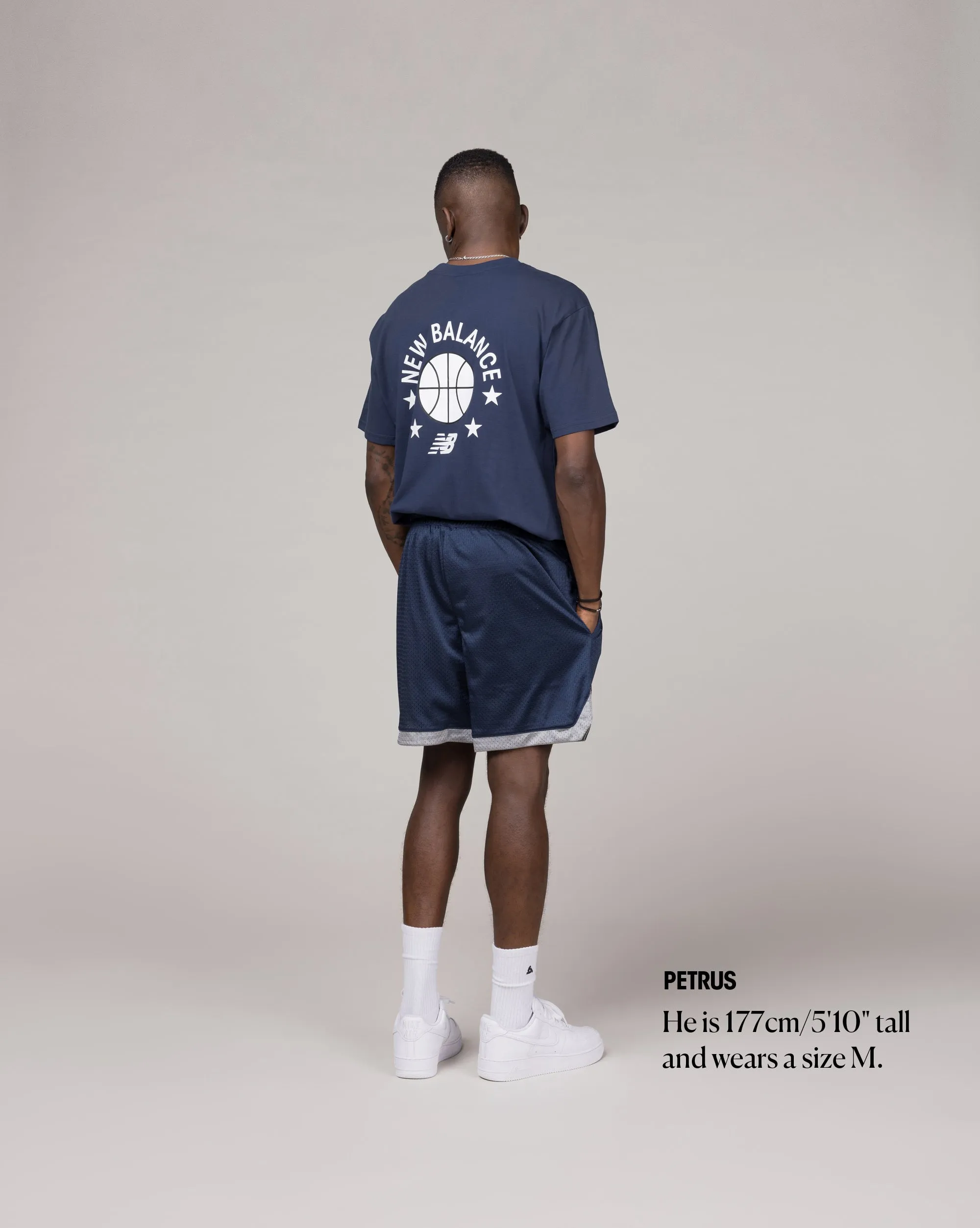 New Balance Hoops Essentials T-Shirt sold by Asphalt Gold product image thumbnail 2