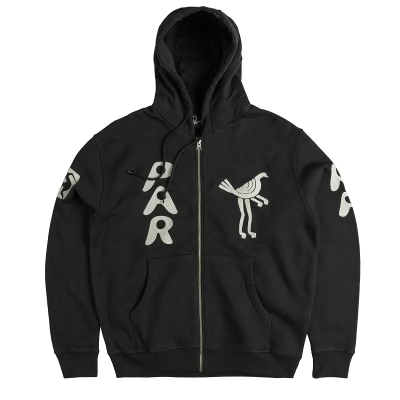 By Parra Zipped Pigeon Zip Hoodie Sweatshirt sold by Asphalt Gold