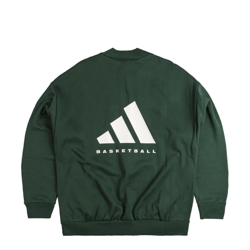 Adidas Basketball Fleece Crewneck sold by Asphalt Gold