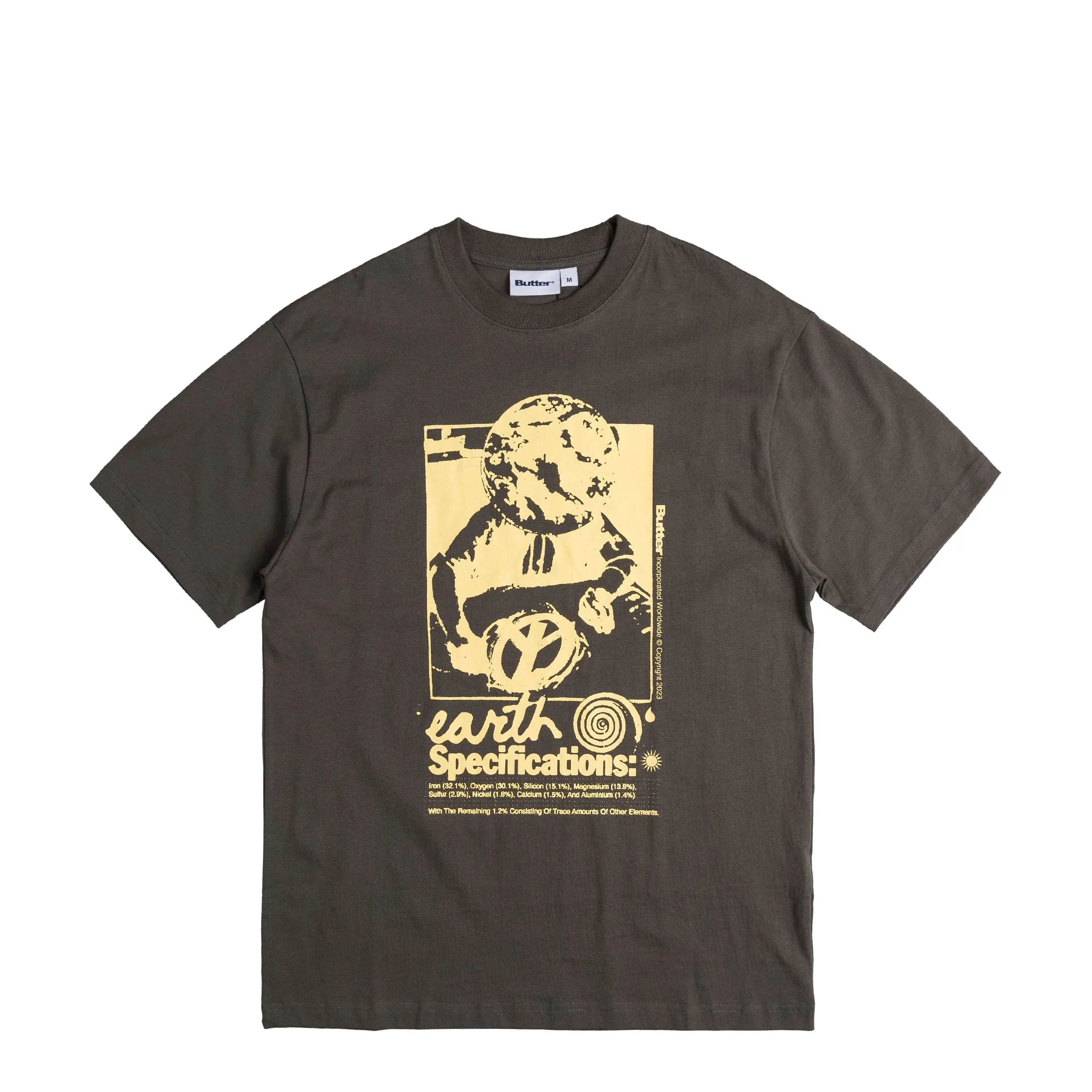 Butter Goods Earth Spec Tee sold by Asphalt Gold