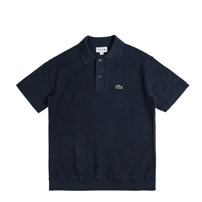 Lacoste Relaxed Fit Moss Stitch Cotton Polo sold by Asphalt Gold