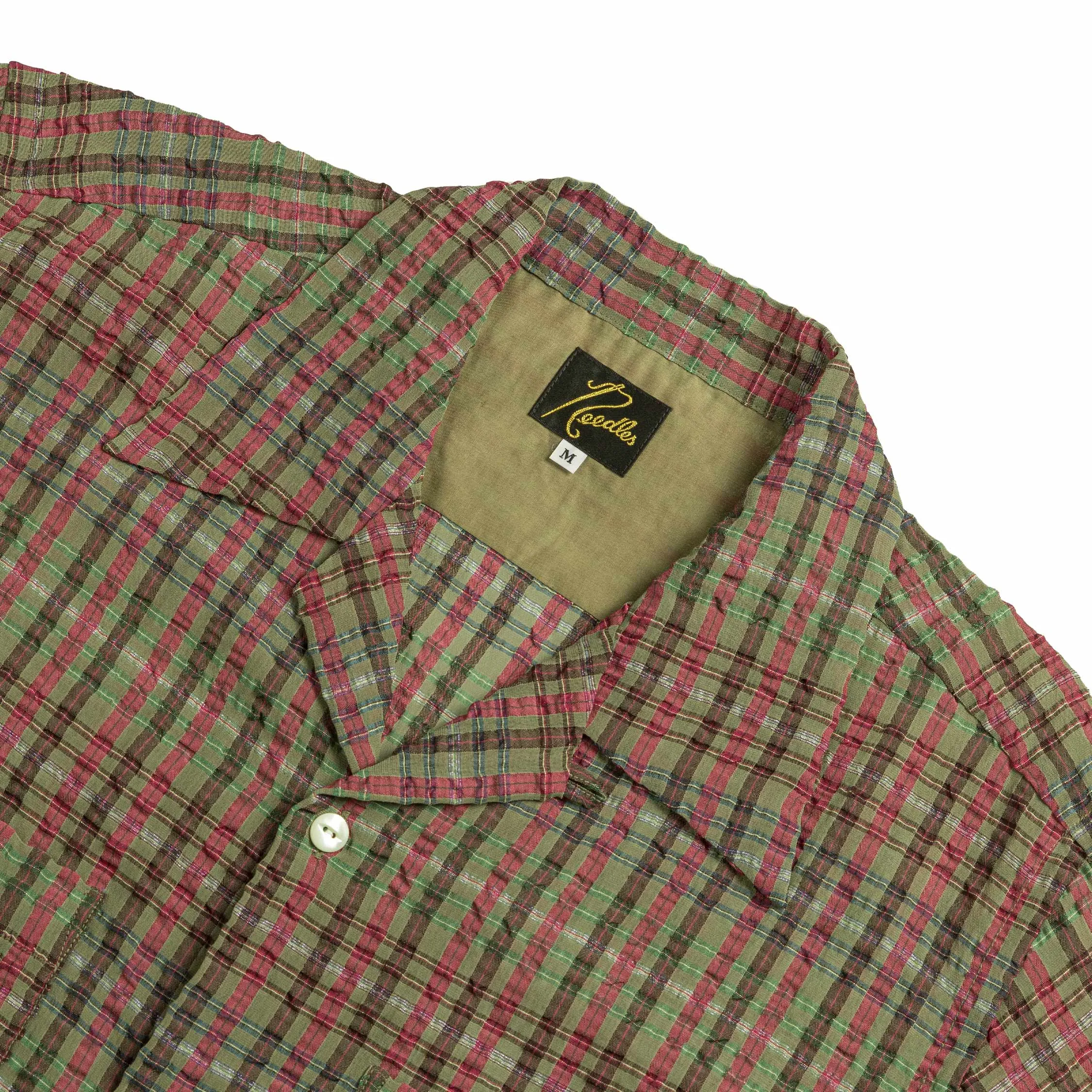 Needles One-Up Shirt - PE/R Chiffon Sucker Plaid sold by Asphalt Gold product image thumbnail 3